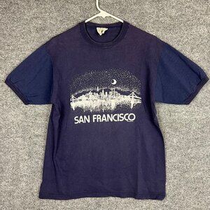 Vintage Village‎ Mews San Francisco Trolley Bridge T-Shirt Size Large